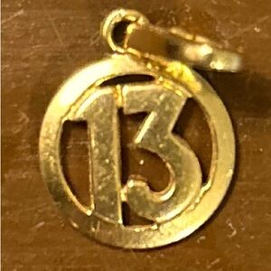 Cartier 13 charm